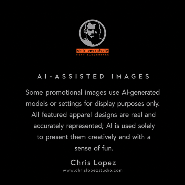Chris Lopez Studio — AI-assisted promotional images disclosure
