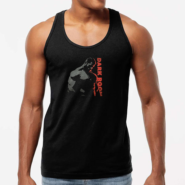 Red Dark Room, hand printed T-shirt and Tank Top
