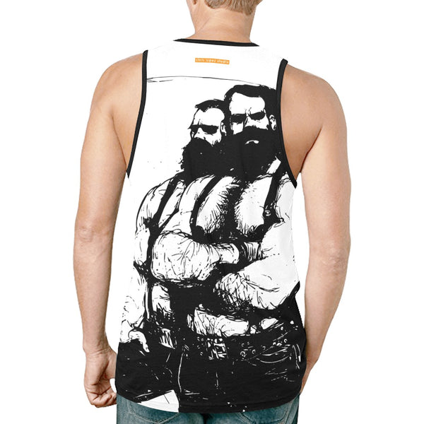 Men's All Over Print Tank Top (Model T46)
