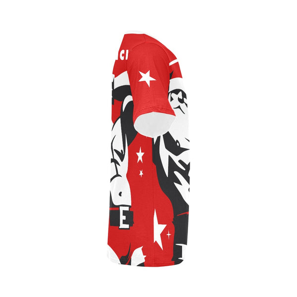 Santalicious, All Over Printed T-shirt