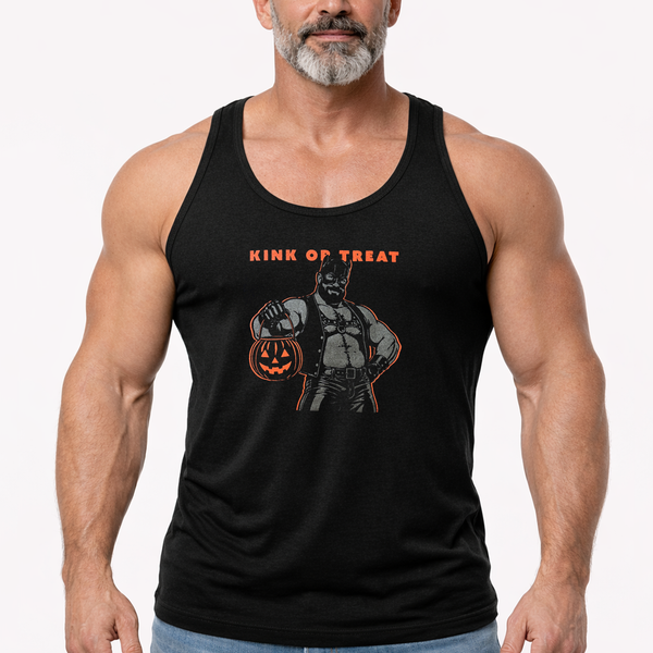 Kink or Trick, hand printed T-shirt & Tank Top (Colors) (Copy)