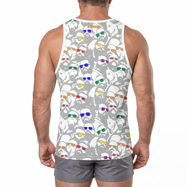 Bright Days, All Over Printed Tank Top