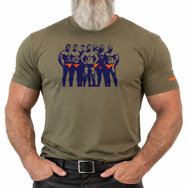 Beach Guys, hand printed T-shirt & Tank Top (Colors)