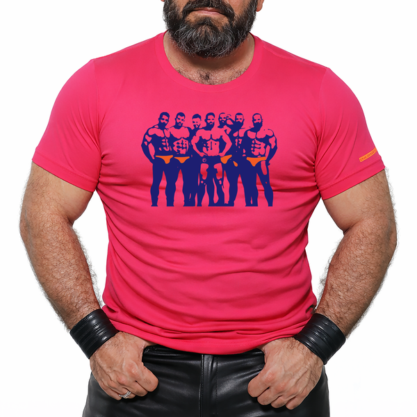 Beach Guys, hand printed T-shirt & Tank Top (Colors)