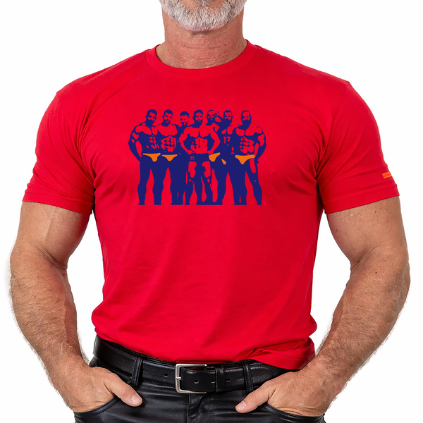 Beach Guys, hand printed T-shirt & Tank Top (Colors)