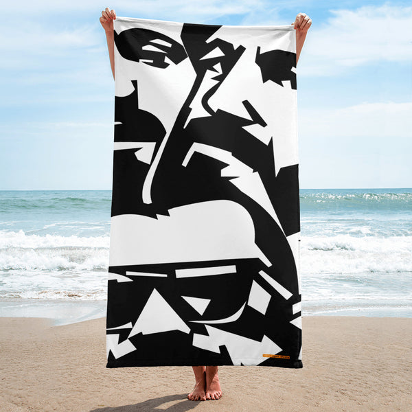 Threesome 1 Beach Towel