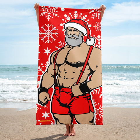 Santa 2023 Beach Towel