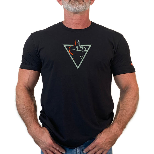 Triangle hand printed T-shirt and Tank Top (colors)