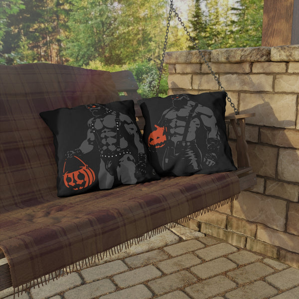 Trick or Treat 1 & 2 Outdoor Pillow