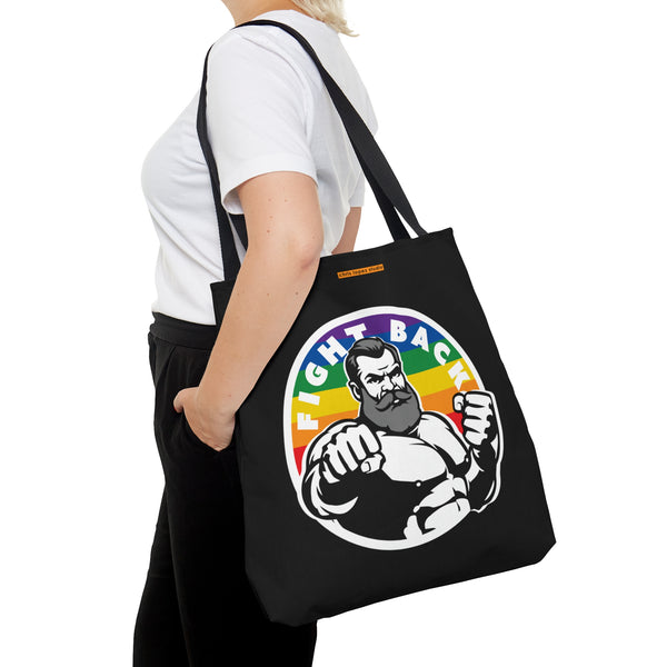 Fight Back with Pride Tote Bag (AOP)