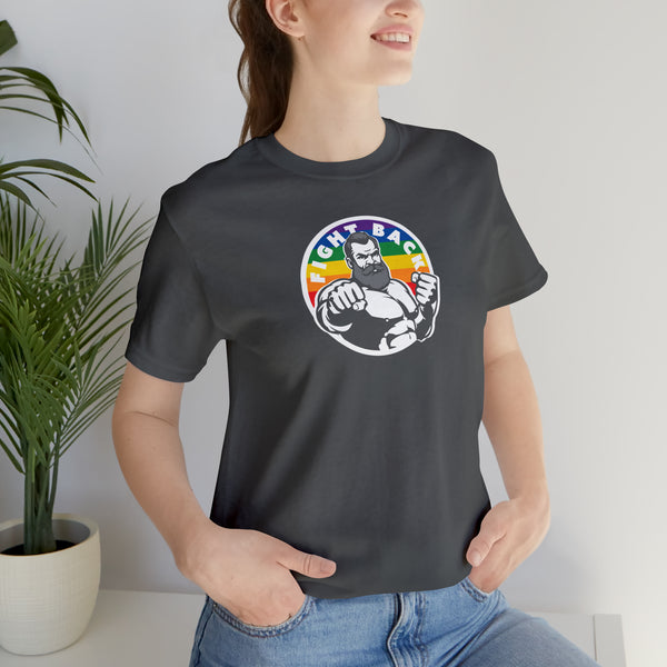 Fight Back with pride Unisex Jersey Short Sleeve Tee