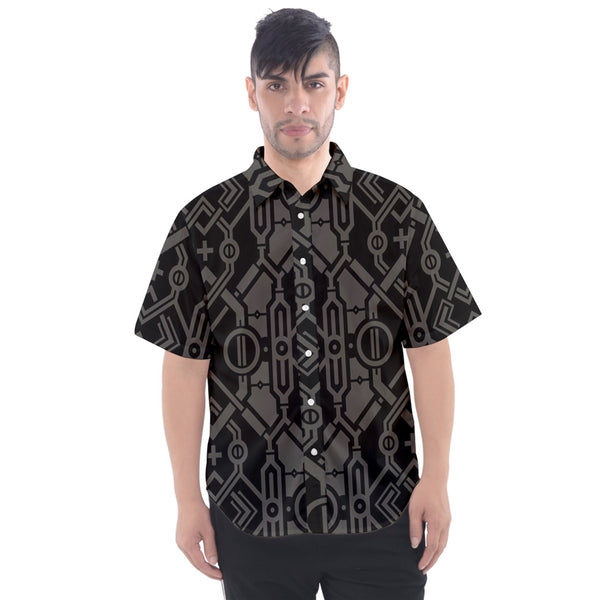 industrial Men's Short Sleeve Shirt