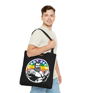 Fight Back with Pride Tote Bag (AOP)