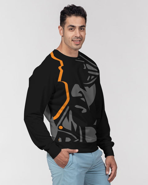 Biker 2 Men's Classic French Terry Crewneck Pullover