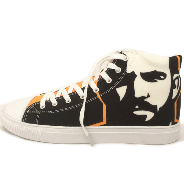 Man Icon Hightop Canvas Shoe
