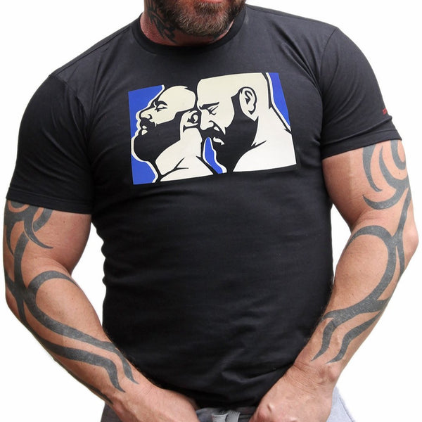 Buddies hand printed T-shirt