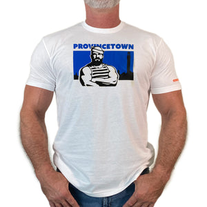 Provincetown hand printed T-shirt (last few)