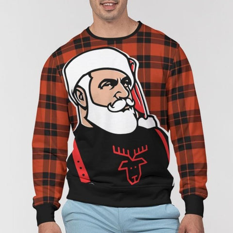 Santa 2020 Men's Classic French Terry Crewneck Pullover