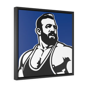 Wrestler, Giclee Print on canvas, Framed
