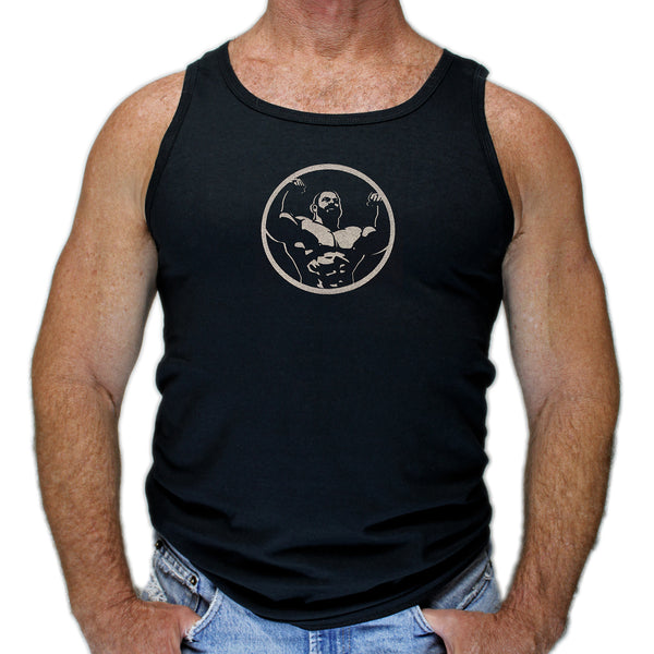 Bodybuilder Hand Printed Tshirt and Tank Top