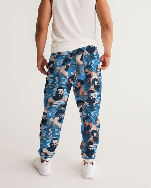 Bear Soup Men's All-Over Print Track Pants