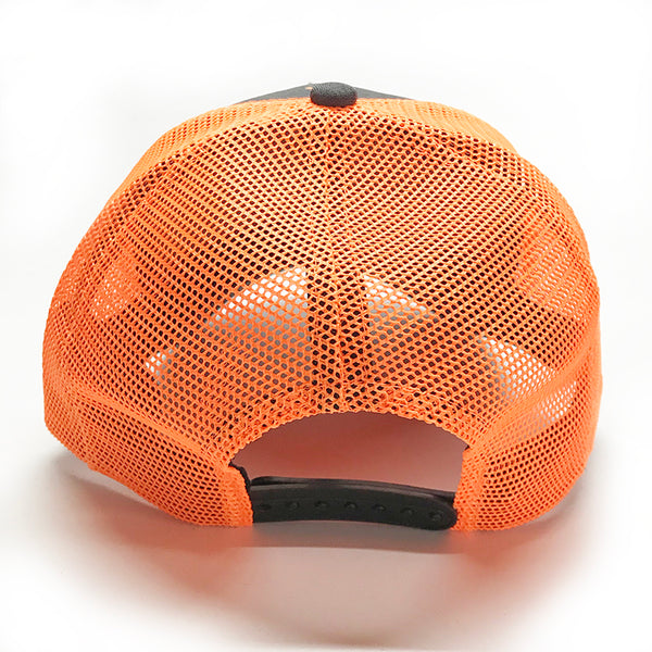 Charcoal & Orange Mesh Cap (last few)