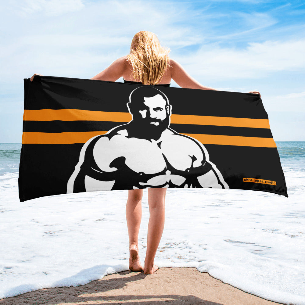 Jock Horizontal Beach Towel