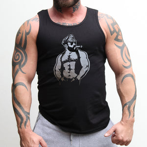 Leather Cigar Hand Printed Tshirt (last few)