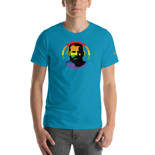 Man Icon Pride Short-Sleeve Unisex T-Shirt (Light Colors)
