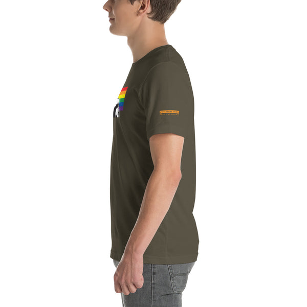 Shine Rainbow Pride Short-Sleeve Unisex T-Shirt