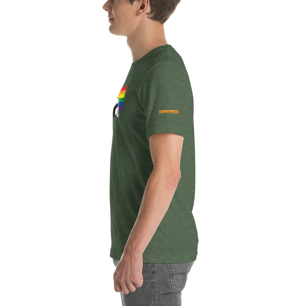 Shine Rainbow Pride Short-Sleeve Unisex T-Shirt