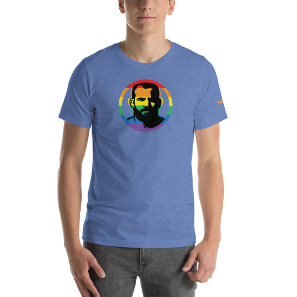 Man Icon Pride Short-Sleeve Unisex T-Shirt (Light Colors)